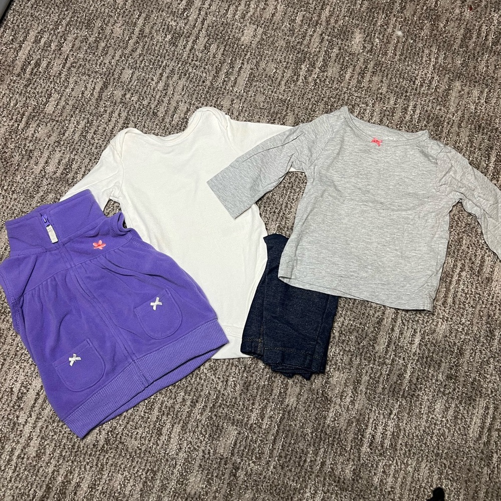 Carters 9 month girl bundle